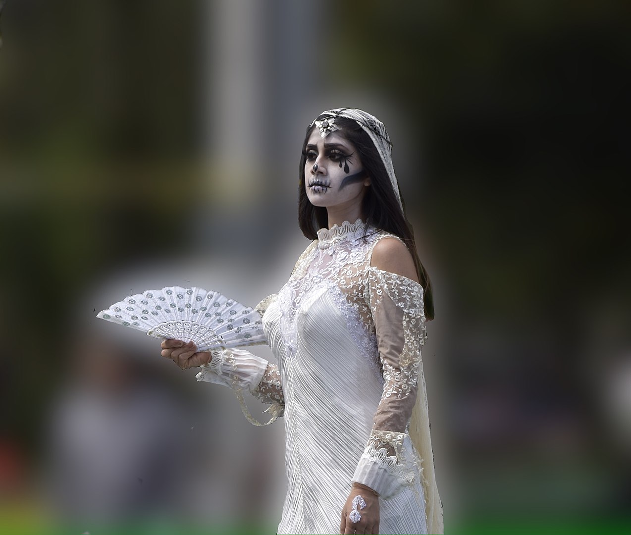 mage of La Llorona, a spectral figure from Hispanic folklore.