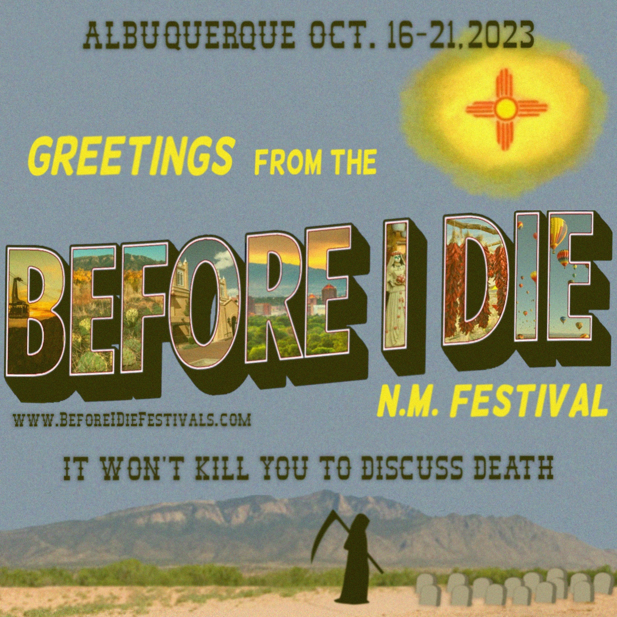 Before I Die NM Festival Flyer