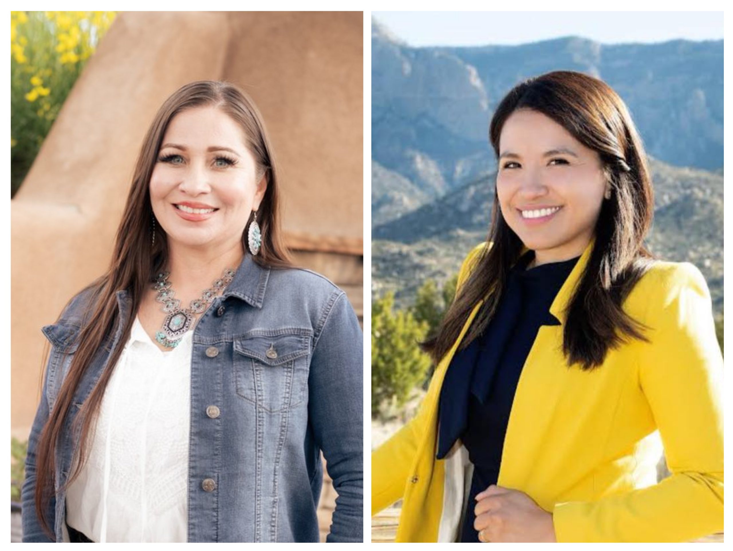 Audrey Trujillo, left, and Cindy Nava are facing off in the state Senate District 9 race.