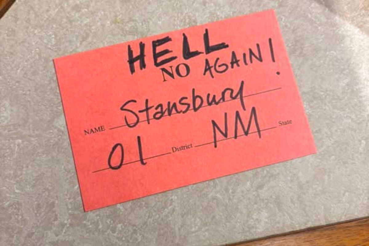 Melanie Stansbury again voted "hell no" to President Trump's megabill that passed the House Thursday. (Melanie Stansbury)