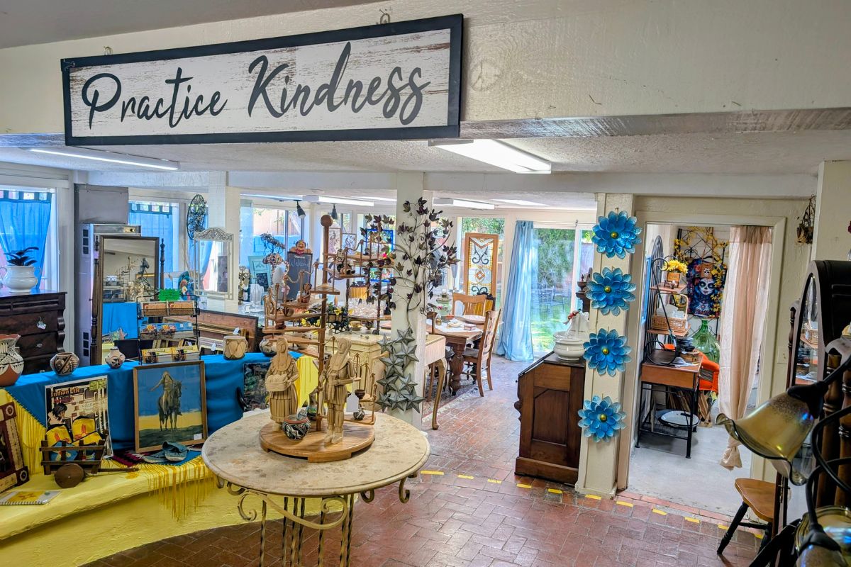 Treasure Trove Antiques & Collectibles celebrated its grand opening and ribbon cutting July 25 at Corrales Hemporium.