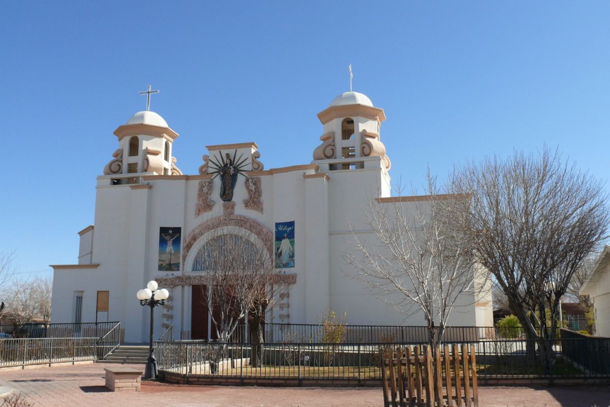 Our Lady of Health church of Las Cruces.