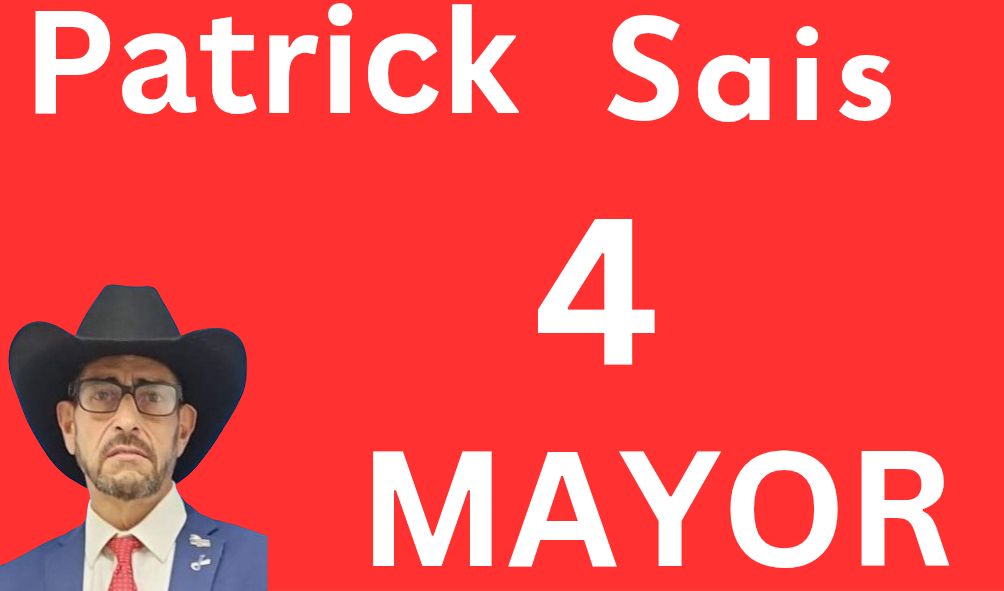 Patrick Sais for Mayor Facebook cover