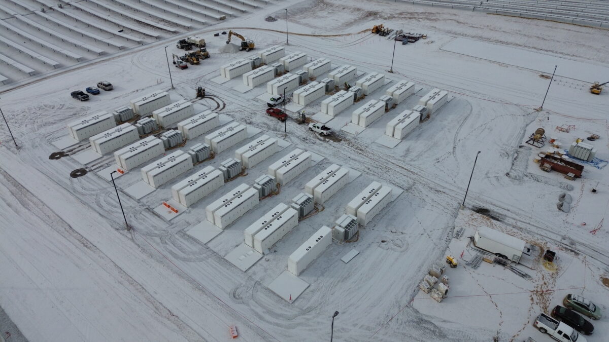 The $312 million TAG solar-plus-storage project in Rio Rancho is now online. (Exus Renewables North America)