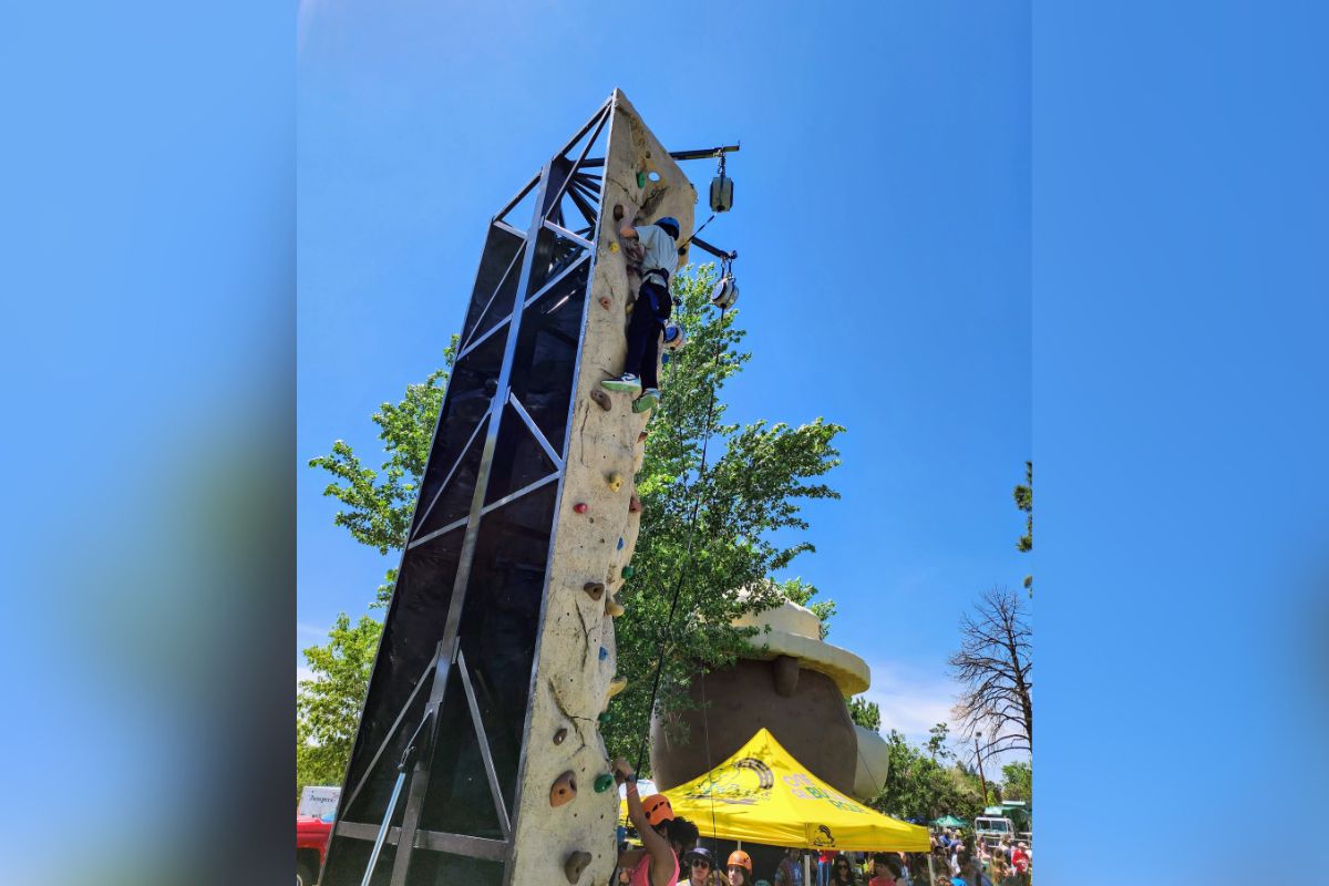 The climbing wall is always a hit at the Mayor's Sunday is Funday, which returns for its 20th edition this weekend. (Kevin Hendricks)