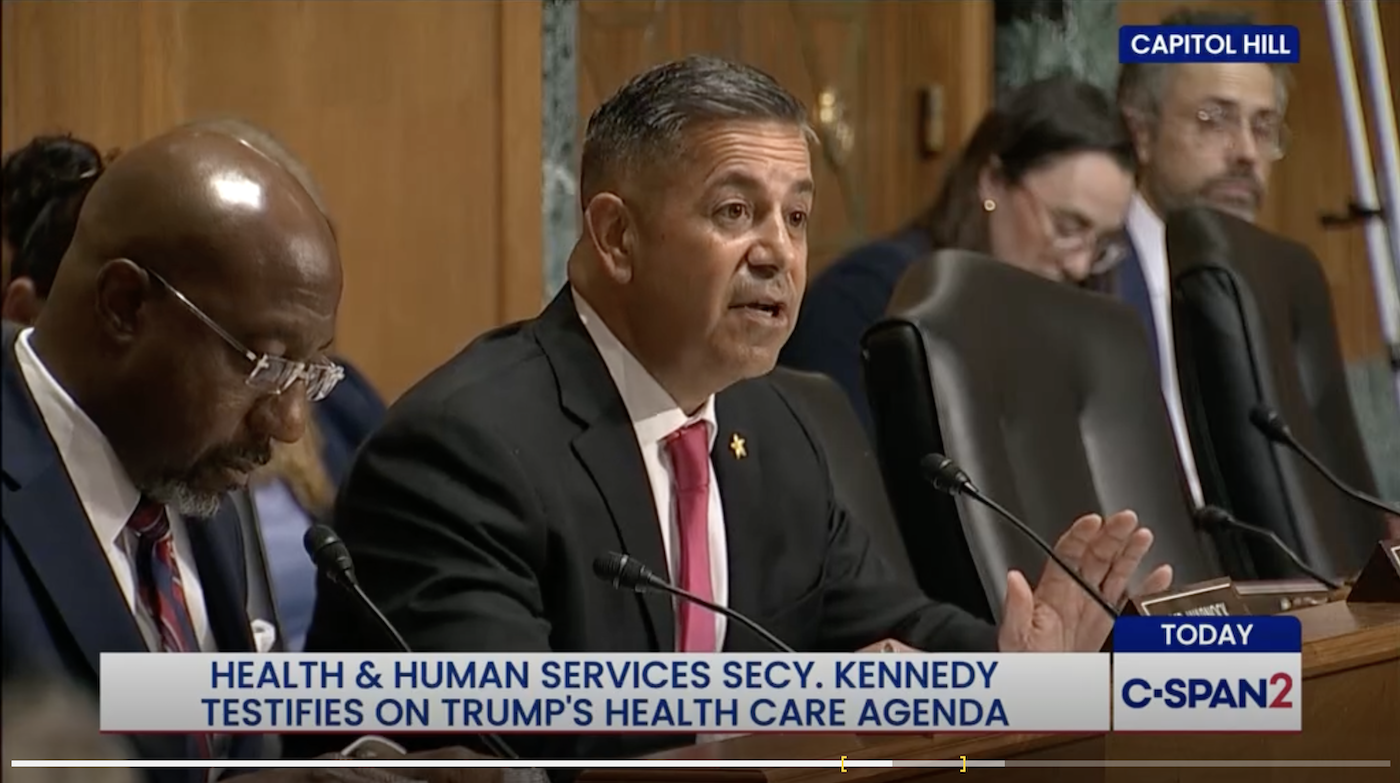 U.S. Sen. Ben Ray Luján questions HHS Sec. RFK Jr. / Sept. 4, 2025 / C-SPAN