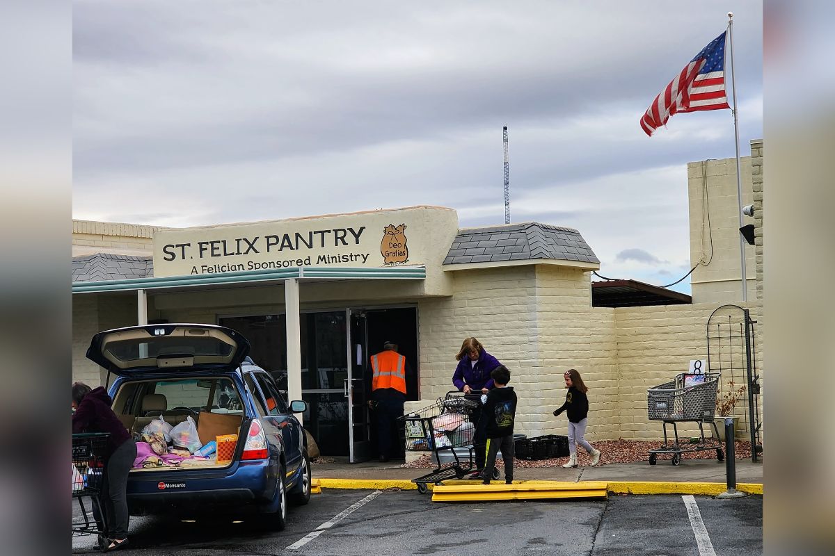 Internet provider Sparklight announced Monday it will donate money to St. Felix Pantry through a new customer referral program that rewards both existing and new customers. (Kevin Hendricks)
