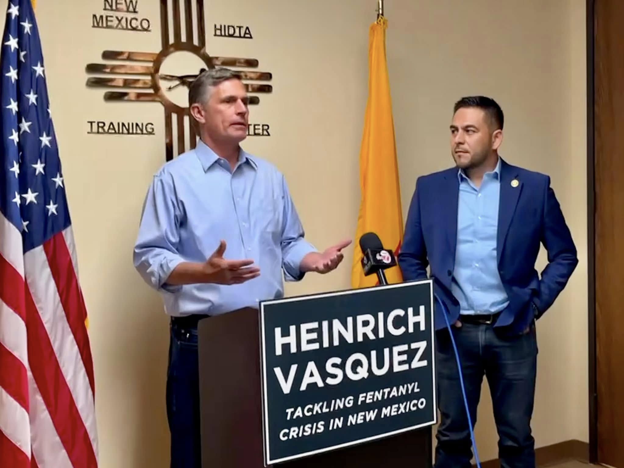 Martin Heinrich and Gabe Vasquez