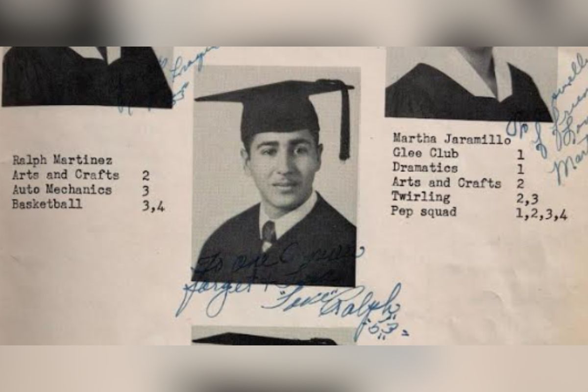 Ralph Martinez, a member of the inaugural Bernalillo High School graduating class of 1953, will be grand marshal for the BHS Homecoming parade, which takes place Wednesday along Camino del Pueblo. (Courtesy photo)