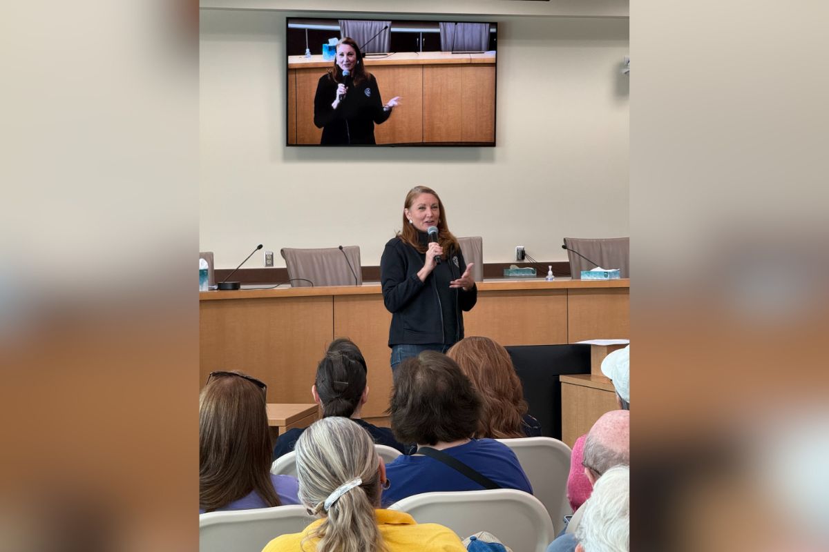 U.S. Rep. Melanie Stansbury held a town hall Monday to address the ongoing government shutdown and visited a Social Security office in Rio Rancho amid the fourth week of a federal funding lapse.