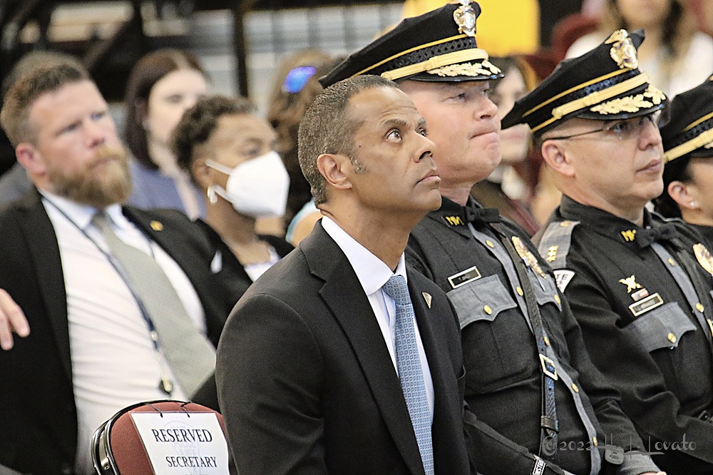 NM DPS Secretary Jason Bowie (l)