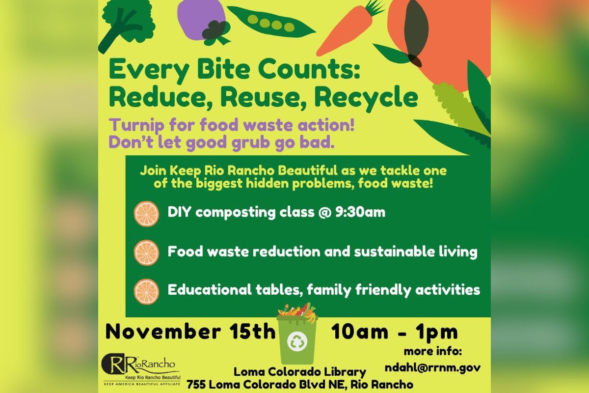 The Sandoval County Cooperative Extension has announced a series of educational programs focused on gardening, composting and agriculture for November and December.