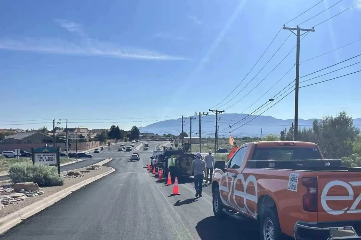 The Corrales Village Council last year approved a franchise agreement with Ezee Fiber. The company plans to begin laying fiber cables in the village in April. Village officials say they haven’t been given an exact start date. (Courtesy photo)