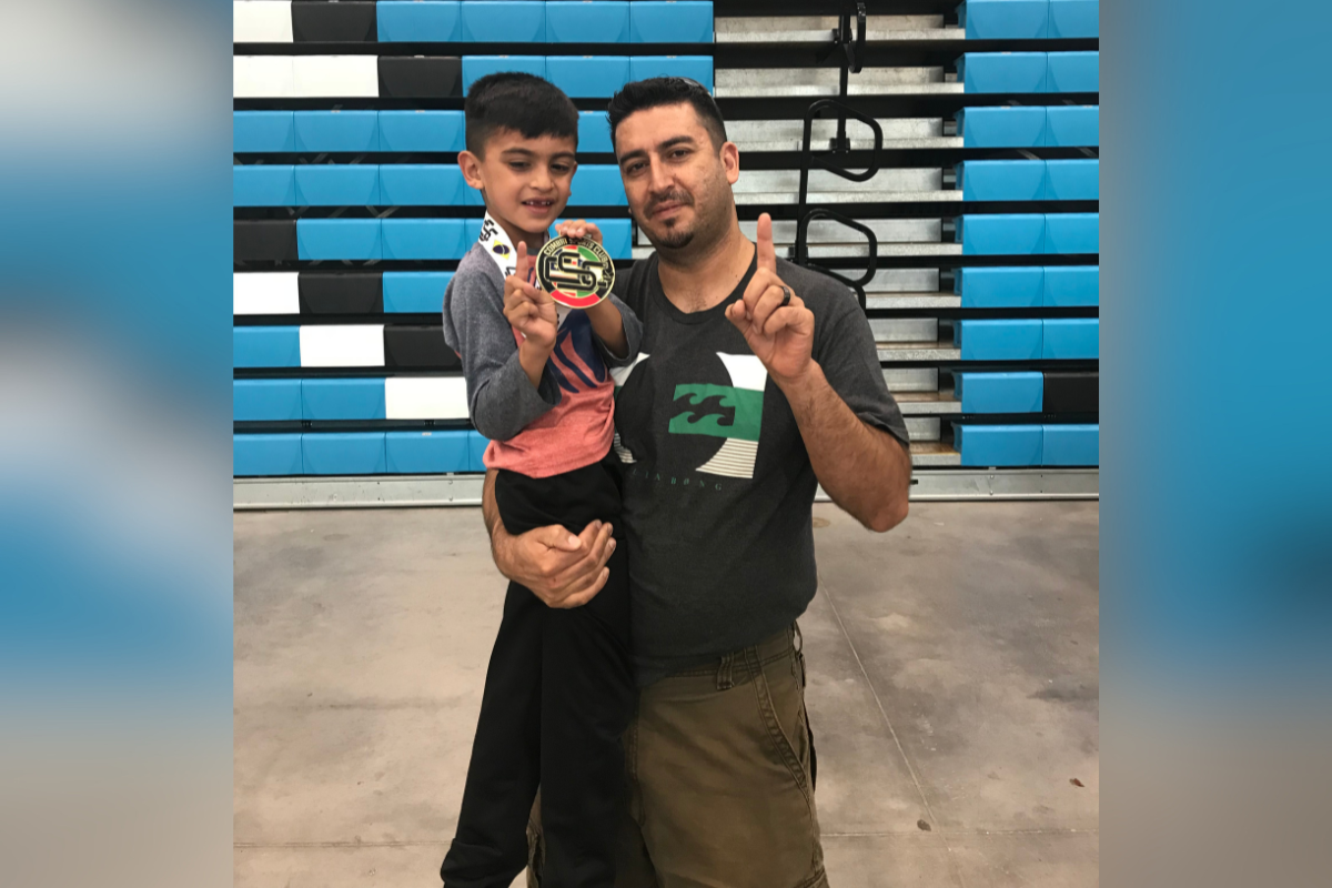 Juan Escobar and his son, Andrew, are pictured together before his disappearance. (Courtesy photo)